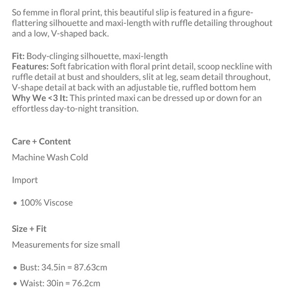 Free people remind me maxi slip - Picture 8 of 16